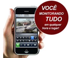 Câmeras de Segurança com acesso pelo Iphone